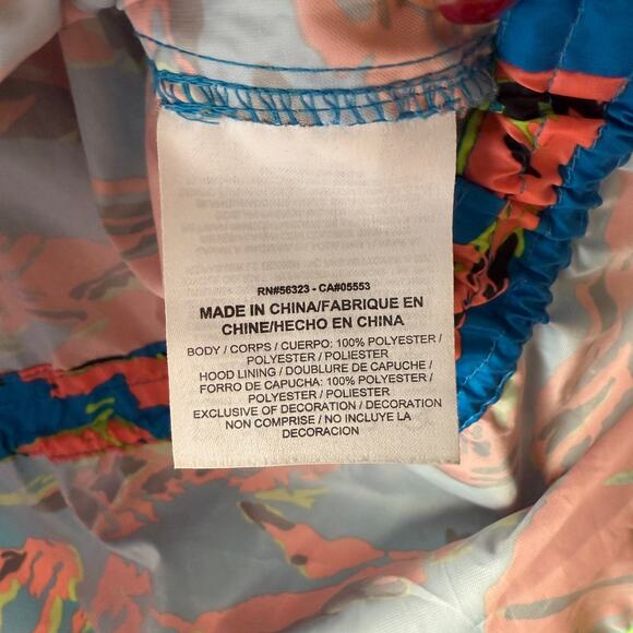 Nike sz S‎ Windbreaker Jacket Blue Orange - Picture 6 of 9